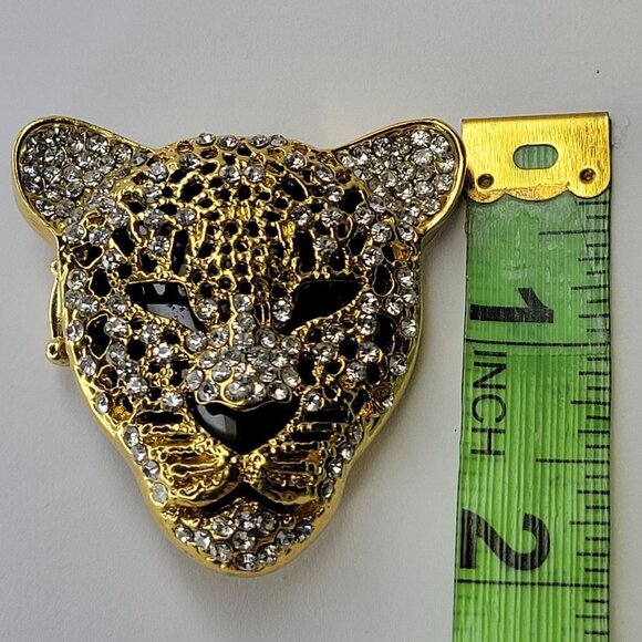 Leopard Ring Tiger Ring In Stretch Band - New - Picture 7 of 12